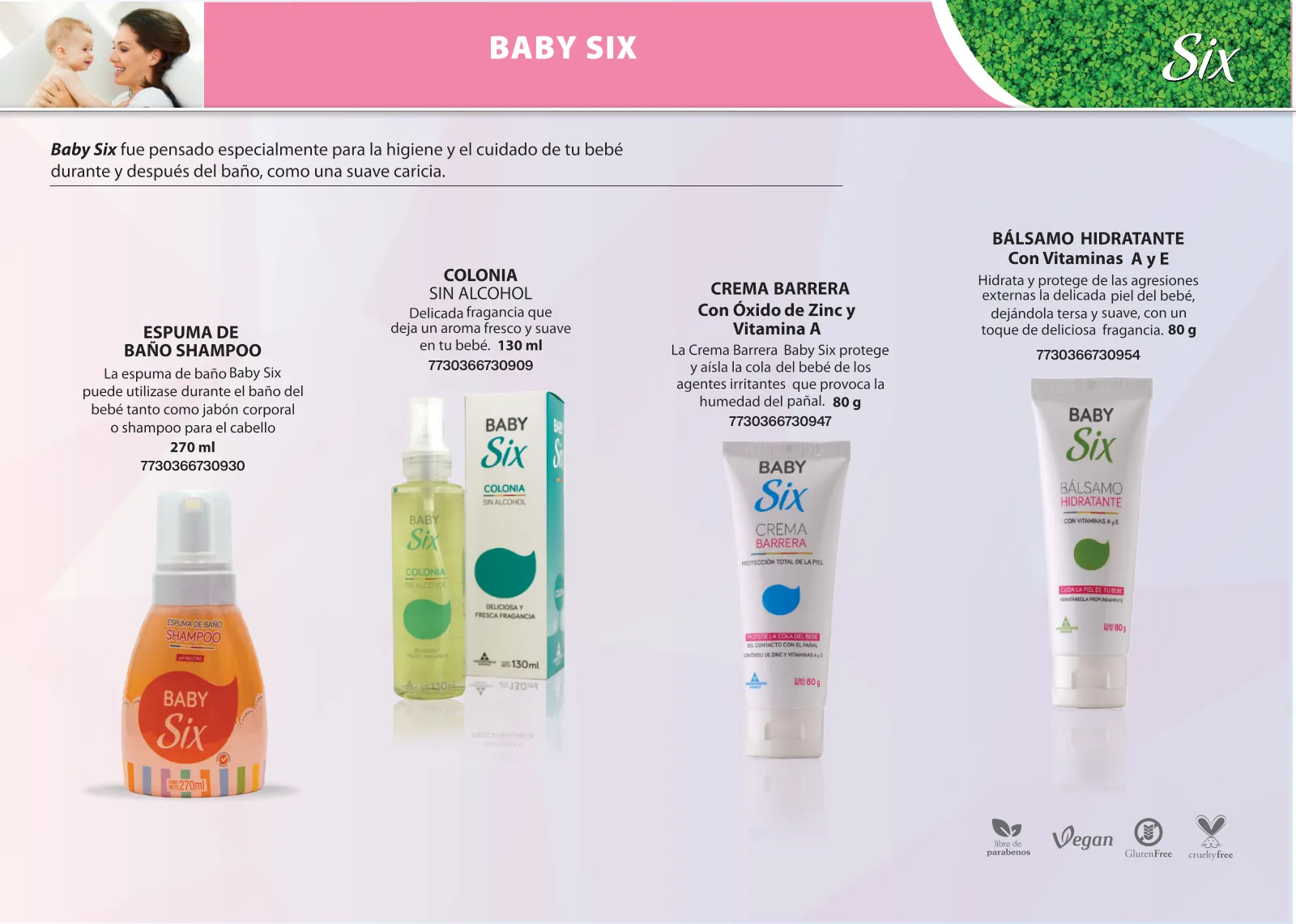 Baby Six: productos de la página 1